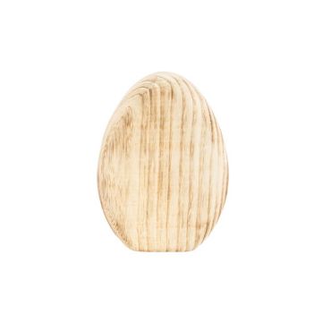 Œuf en bois de 21 cm | jourdefete.com Œuf en bois de 21 cm | jourdefete.com