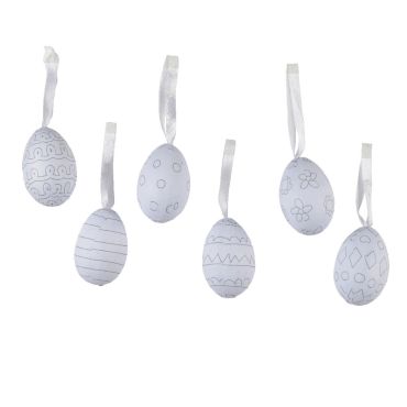 Œuf en mousse à décorer pour Pâques avec motifs à personnaliser | jourdefete.com Œuf en mousse à décorer pour Pâques avec motifs à personnaliser | jourdefete.com
