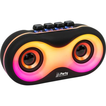Enceinte Bluetooth lumineuse Party Owl avec effets LED | jourdefete.com Enceinte Bluetooth lumineuse Party Owl avec effets LED | jourdefete.com