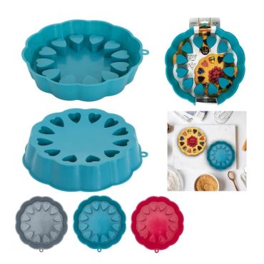 moule en silicone à gâteau préformé motif cœur | jourdefete.com moule en silicone à gâteau préformé motif cœur | jourdefete.com