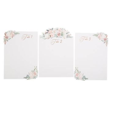 Des marques table de la collection peony pour un mariage végétal | jourdefete.com Des marques table de la collection peony pour un mariage végétal | jourdefete.com