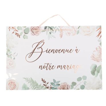 Pancarte bienvenue à notre mariage | jourdefete.com Pancarte bienvenue à notre mariage | jourdefete.com