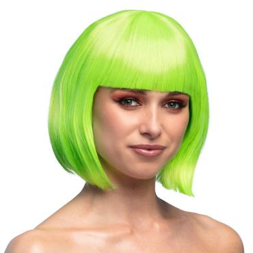 Perruque de Cabaret pour Femme - Vert | jourdefete.com Perruque de Cabaret pour Femme - Vert | jourdefete.com