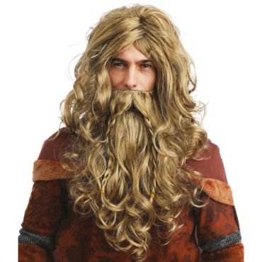 Perruque et Barbe Viking Perruque et Barbe Viking