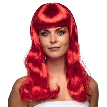 Perruque Femme Chic - Rouge | jourdefete.com Perruque Femme Chic - Rouge | jourdefete.com