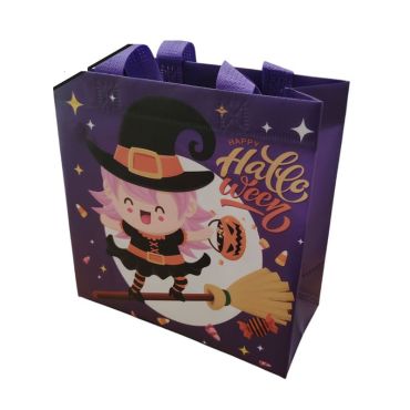 Sac à bonbons d'Halloween violet | jourdefete.com Sac à bonbons d'Halloween violet | jourdefete.com