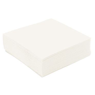 50 Petites Serviettes Microgaufrées - Blanc 50 Petites Serviettes Microgaufrées - Blanc