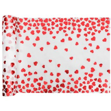 Chemin de table Saint-Valentin - 26 cm x 3 m | jourdefete.com Chemin de table Saint-Valentin - 26 cm x 3 m | jourdefete.com