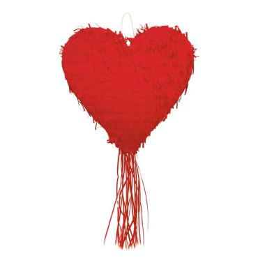 Piñata à tirer - Cœur Rouge | jourdefete.com Piñata à tirer - Cœur Rouge | jourdefete.com