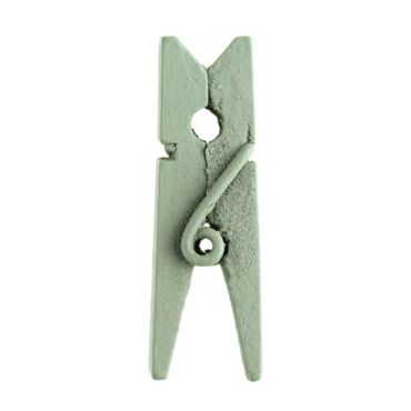 24 Mini Pinces en Bois - Vert Sauge | jourdefete.com 24 Mini Pinces en Bois - Vert Sauge | jourdefete.com
