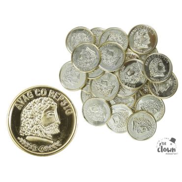 Pièces d’or pirates lot de 25 pour chasse au trésor ou déguisement | jourdefete.com Pièces d’or pirates lot de 25 pour chasse au trésor ou déguisement | jourdefete.com
