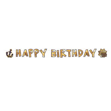 guirlande happy birthday collection pirate rouge | jourdefete.com guirlande happy birthday collection pirate rouge | jourdefete.com