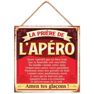 plaque en métal à suspendre apéro | jourdefete.com plaque en métal à suspendre apéro | jourdefete.com