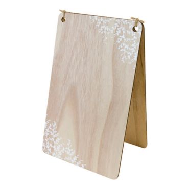 Chevalet en plaque avec décor floral à poser en bois | jourdefete.com Chevalet en plaque avec décor floral à poser en bois | jourdefete.com