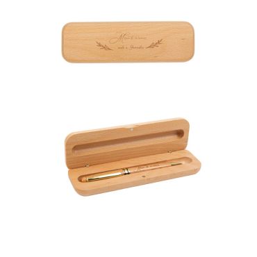 Plumier et Stylo en Bois - Merci de m'avoir aidé à grandir Plumier et Stylo en Bois - Merci de m'avoir aidé à grandir