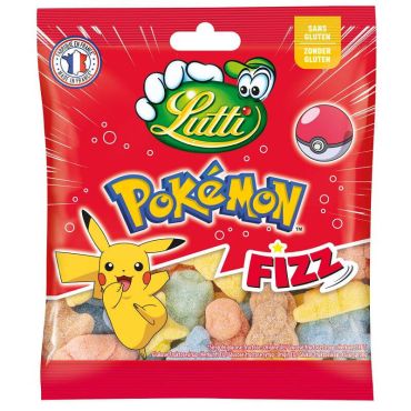 Sachet de bonbons Pokémon Fizz de Lutti | jourdefete.com Sachet de bonbons Pokémon Fizz de Lutti | jourdefete.com