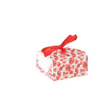10 Contenants avec ruban de la Collection Poppy Love 10 Contenants avec ruban de la Collection Poppy Love