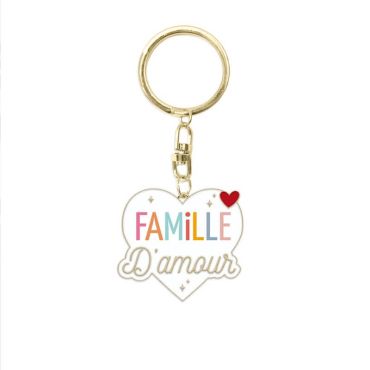 Un porte-clé en forme de cœur pour votre famille d'amour | jourdefete.com Un porte-clé en forme de cœur pour votre famille d'amour | jourdefete.com