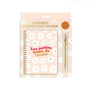 Un carnet de notes et un stylo à offrir à votre mamie d'amour | jourdefete.com Un carnet de notes et un stylo à offrir à votre mamie d'amour | jourdefete.com