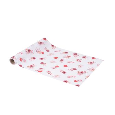Déroulez ce chemin de table aux motifs de roses de la collection Love to Love | jourdefete.com