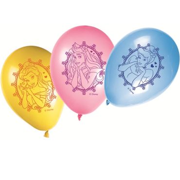 8 Ballons de Baudruche Princesses Disney 8 Ballons de Baudruche Princesses Disney