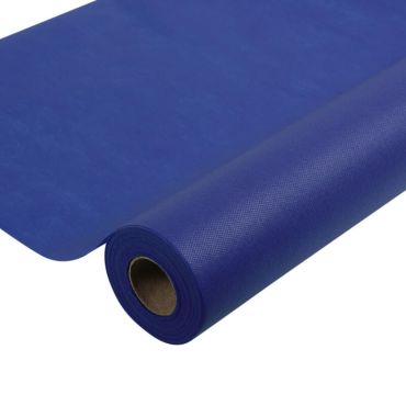 Rouleau de Nappe Spunbond Bleu Marine - 25 mètres Rouleau de Nappe Spunbond Bleu Marine - 25 mètres