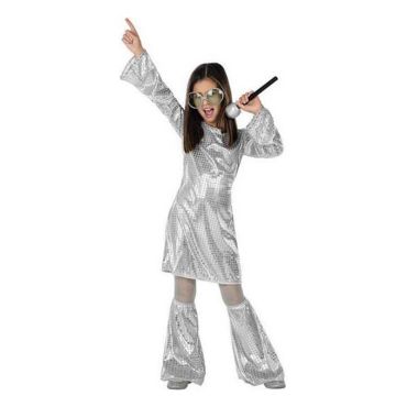 robe disco argentée pour fille | jourdefete.com robe disco argentée pour fille | jourdefete.com