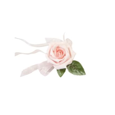 rose avec feuille et rubans pour demoiselle honneur rose ou blanc | jourdefete.com rose avec feuille et rubans pour demoiselle honneur rose ou blanc | jourdefete.com