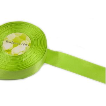 Ruban en Satin 25 mm - Vert Anis Ruban en Satin 25 mm - Vert Anis