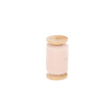 Ruban effiloché en mousseline de soie couleur rose blush | jourdefete.com Ruban effiloché en mousseline de soie couleur rose blush | jourdefete.com