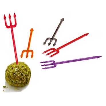 20 Piques Trident pour Apéritif - 4 Coloris 20 Piques Trident pour Apéritif - 4 Coloris