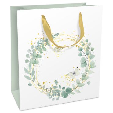Sac cadeau avec motif de couronne dorée | jourdefete.com Sac cadeau avec motif de couronne dorée | jourdefete.com