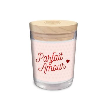 Une bougie en verre pour fêter la Saint-Valentin | jourdefete.com Une bougie en verre pour fêter la Saint-Valentin | jourdefete.com