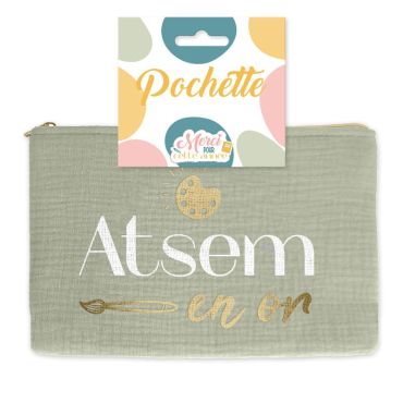 Sac Pochette - Atsem en or | jourdefete.com Sac Pochette - Atsem en or | jourdefete.com