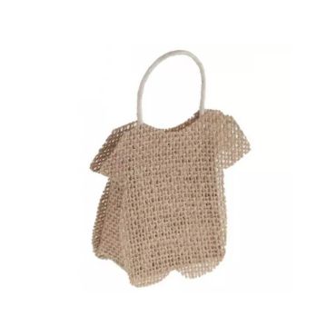 Lot de 4 pochettes en jute - Salopette | jourdefete.com Lot de 4 pochettes en jute - Salopette | jourdefete.com
