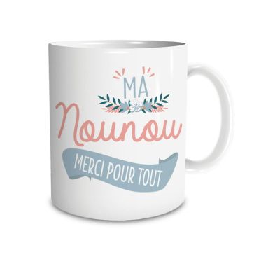 Mug - Ma Nounou merci pour tout | jourdefete.com Mug - Ma Nounou merci pour tout | jourdefete.com