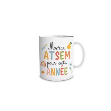 mug merci ATSEM pour cette année mug merci ATSEM pour cette année