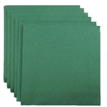 100 Serviettes Ouate de Cellulose - Vert Sapin 100 Serviettes Ouate de Cellulose - Vert Sapin
