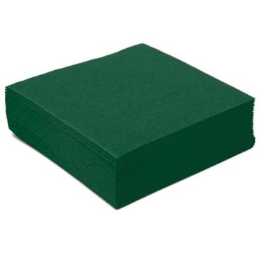 Sachet de 50 serviettes Cocktail - Vert Sapin Sachet de 50 serviettes Cocktail - Vert Sapin