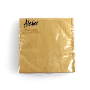 20 Petites Serviettes Dorée 20 Petites Serviettes Dorée