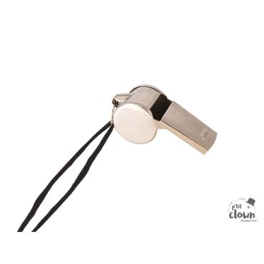 Sifflet métal avec cordon pour animations et fêtes | jourdefete.com Sifflet métal avec cordon pour animations et fêtes | jourdefete.com