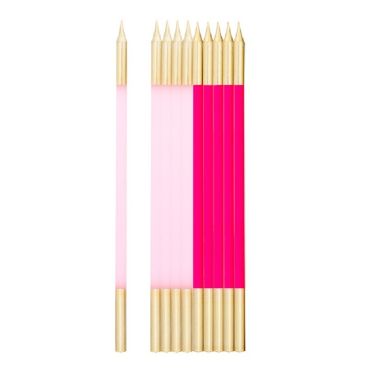 bougies-fuschia-rose-or-so-chic|jourdefete.com bougies-fuschia-rose-or-so-chic|jourdefete.com