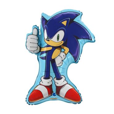 Ce ballon en aluminium à forme de Sonic sera l’attraction principale de l’anniversaire "Sonic the Hedgehog™" de votre enfant | jourdefete.com Ce ballon en aluminium à forme de Sonic sera l’attraction principale de l’anniversaire "Sonic the Hedgehog™" de votre enfant | jourdefete.com