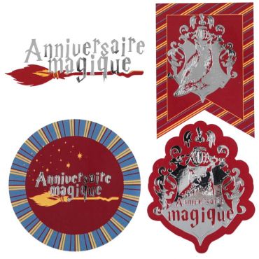 Lot de 16 stickers - Sorcier | jourdefete.com Lot de 16 stickers - Sorcier | jourdefete.com