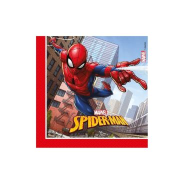 20 serviettes spiderman recto 20 serviettes spiderman recto