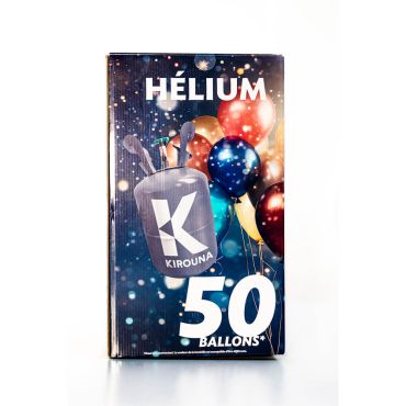 Kit Hélium Kirouna 50 ballons, parfait pour des fêtes mémorables et colorées | jourdefete.com Kit Hélium Kirouna 50 ballons, parfait pour des fêtes mémorables et colorées | jourdefete.com