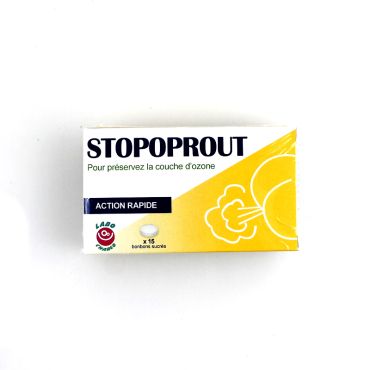 Boite de Médicaments Bonbons Humoristiques " Stopoprout" Boite de Médicaments Bonbons Humoristiques " Stopoprout"