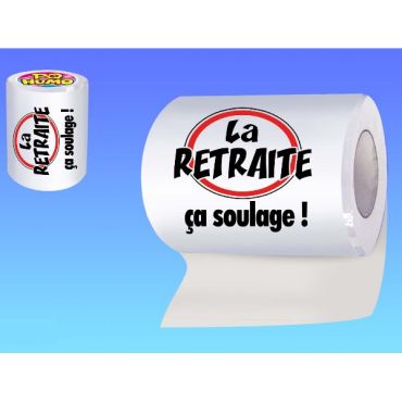 Papier Toilette "la Retraite ça Soulage!" Papier Toilette "la Retraite ça Soulage!"