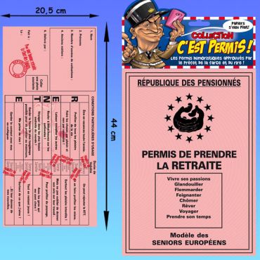 Permis de Prendre la Retraite Permis de Prendre la Retraite