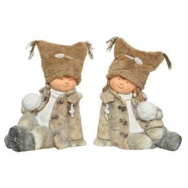 sujet à poser enfant polaire fille ou garçon au choix 35 cm | jourdefete.com sujet à poser enfant polaire fille ou garçon au choix 35 cm | jourdefete.com